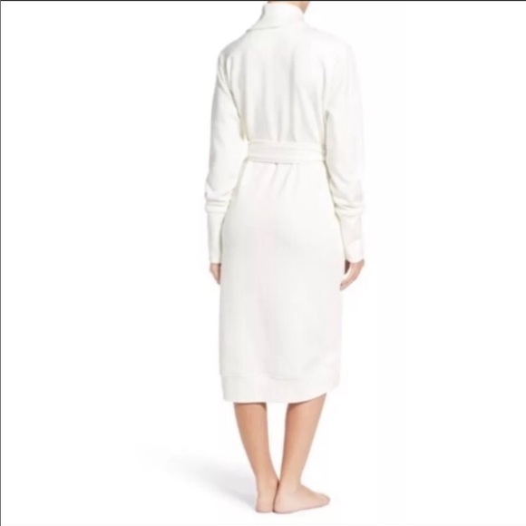 NWT UGG Karoline Plush Cream Robe Size Large - Picture 3 of 14